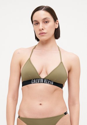 TRIANGLE - Bikinitop - dusky green