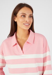 Damart RAYÉ - Camiseta de manga larga - rose rayé