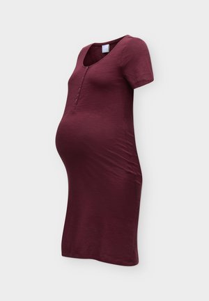 MAMALICIOUS, MLMIRA SOLID NIGHTGOWN - Нощница - windsor wine