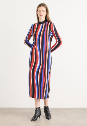 Jersey dress - cranberry