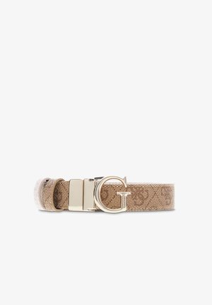 Guess, LINDSEY REV & NT ADJ H25 PN BT - Belt - latte/orchid logo