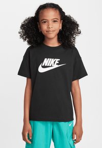 Nike Sportswear TEE FUTURA - Marškinėliai su spaudiniu - black