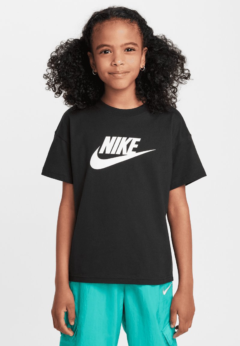 Nike Sportswear TEE FUTURA - Marškinėliai su spaudiniu - black