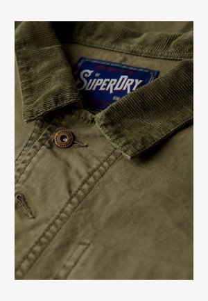 Superdry & Co MERCHANT STORE WORK - Chaqueta fina - chive green