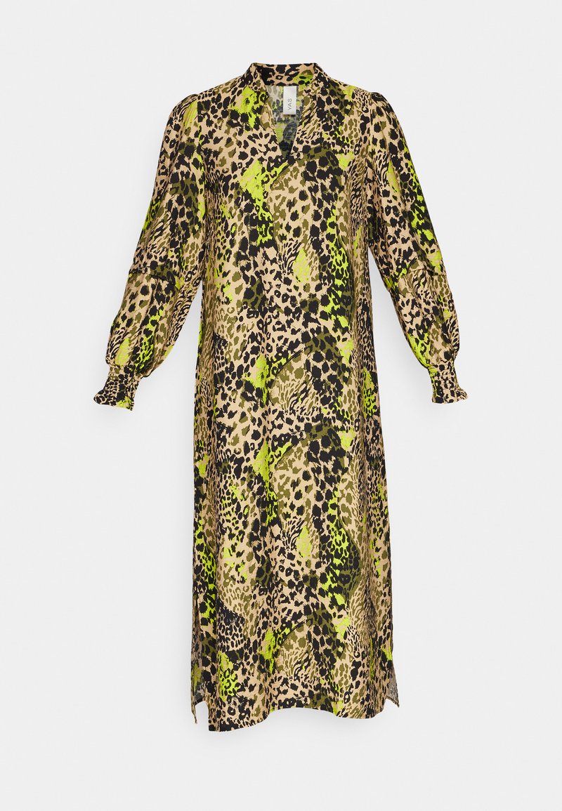 YAS Maxi-jurk bruin YAS Maxi-jurk bruin