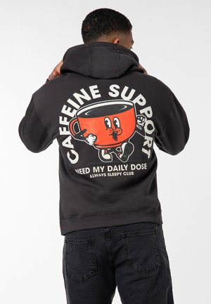 Sublevel MIT VERSPIELTEN - Hoodie - dark grey