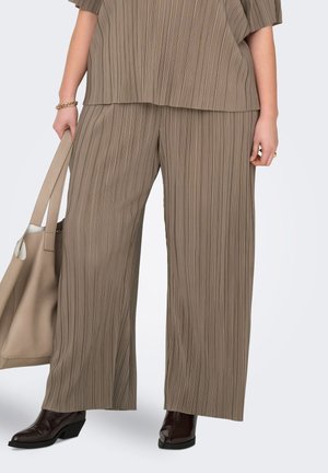 CARRAVENNA PLISSE - Bukser - caribou