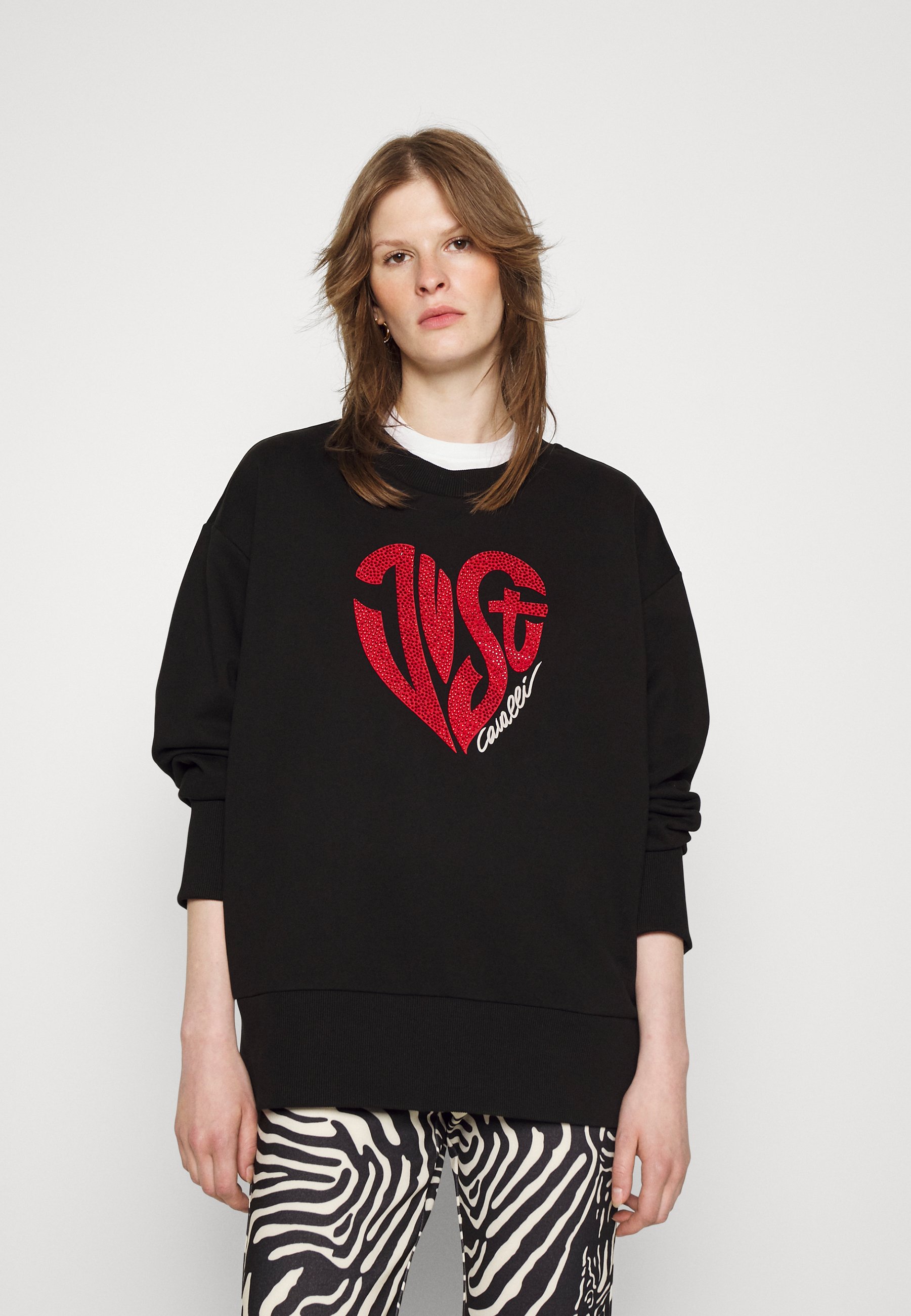 Just Cavalli Felpa - black/nero - Zalando.it