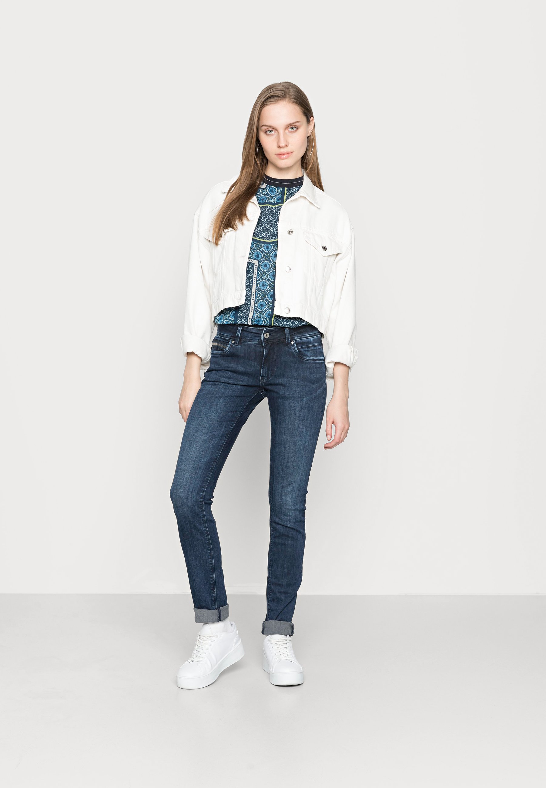 Pepe Jeans NEW BROOKE - Jeans slim fit - denim/lapislazzulo - Zalando.it