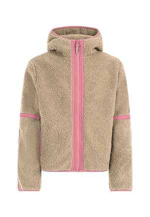 JAGGY JR - Fleece jacket - bamboobeige