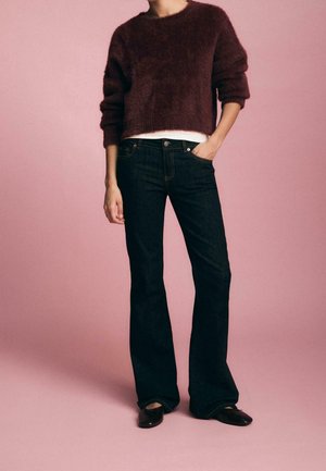 Stradivarius, Pullover - dark red