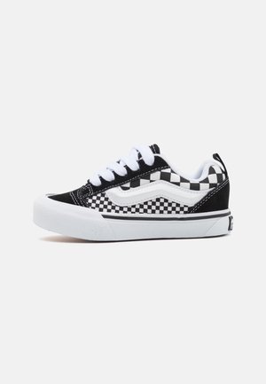 KNU SKOOL UNISEX - Sneakers - mix checker black/true white