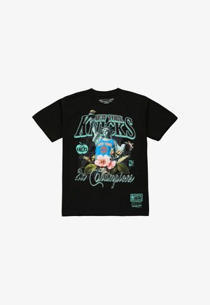 Mitchell & Ness, STATUE CHAMPS NEW YORK KNICKS - T-Shirt print - black