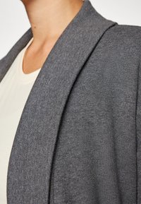 Athleta COASTER COCOON WRAP - Fleecejacke - charcoal grey heather