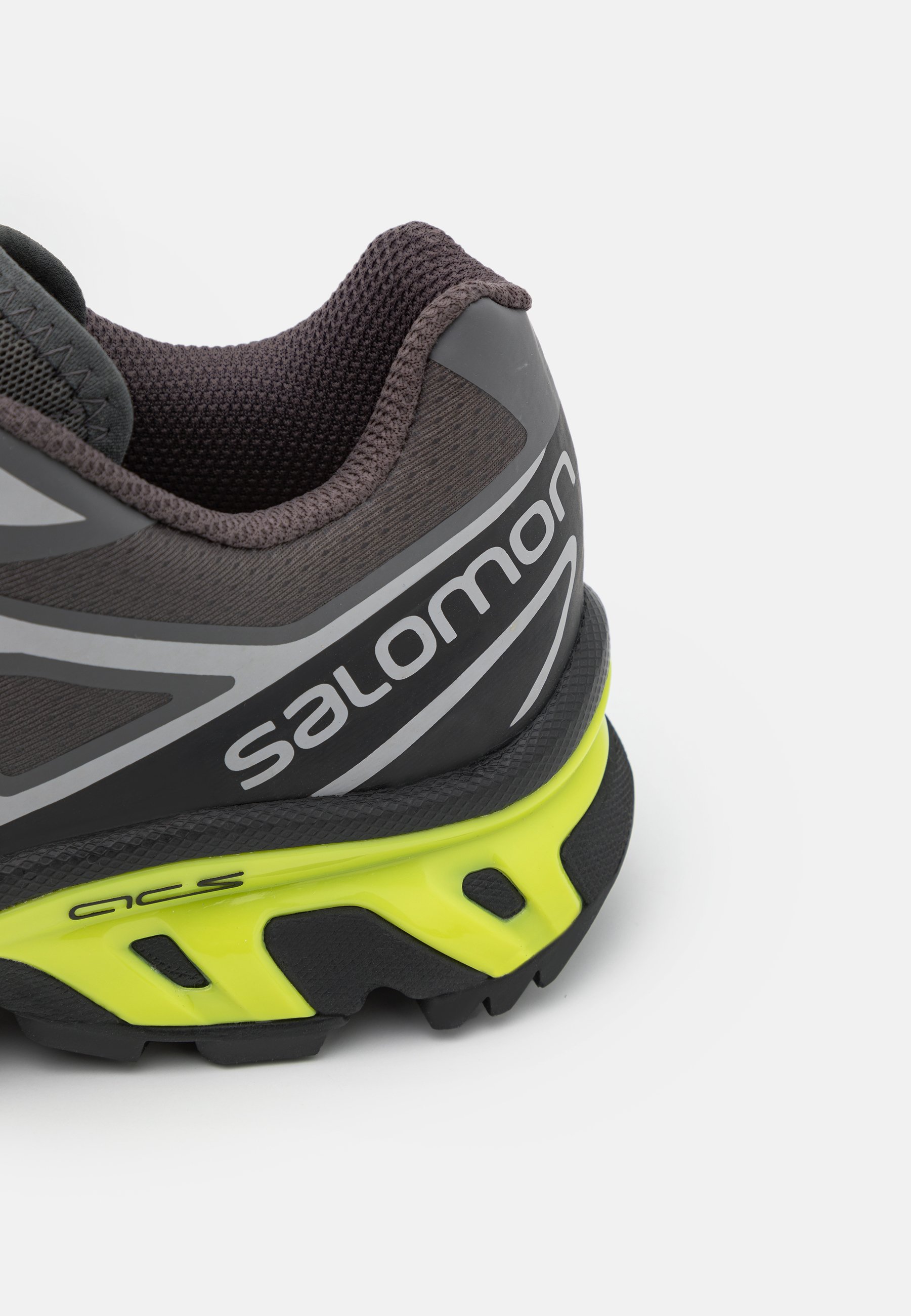 Salomon XT-6 - Sneakers laag - black/magnet/evening primrose/antraciet -  Zalando.nl