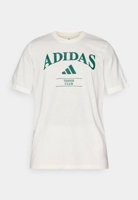 HERITAGE GRAPHIC TEE - Sports T-shirt - chalk white