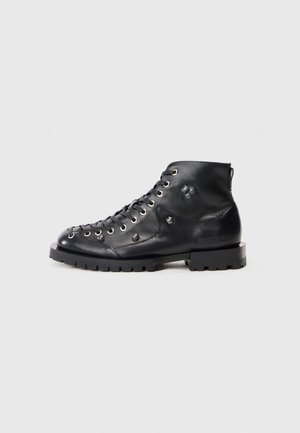 KELLY UNISEX - Fűzős bokacsizmák - black