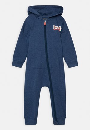 POSTER LOGO PLAY ALL DAY - Mono - estate blue heather