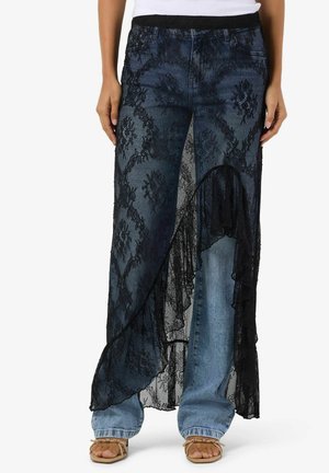 Jupe portefeuille - black