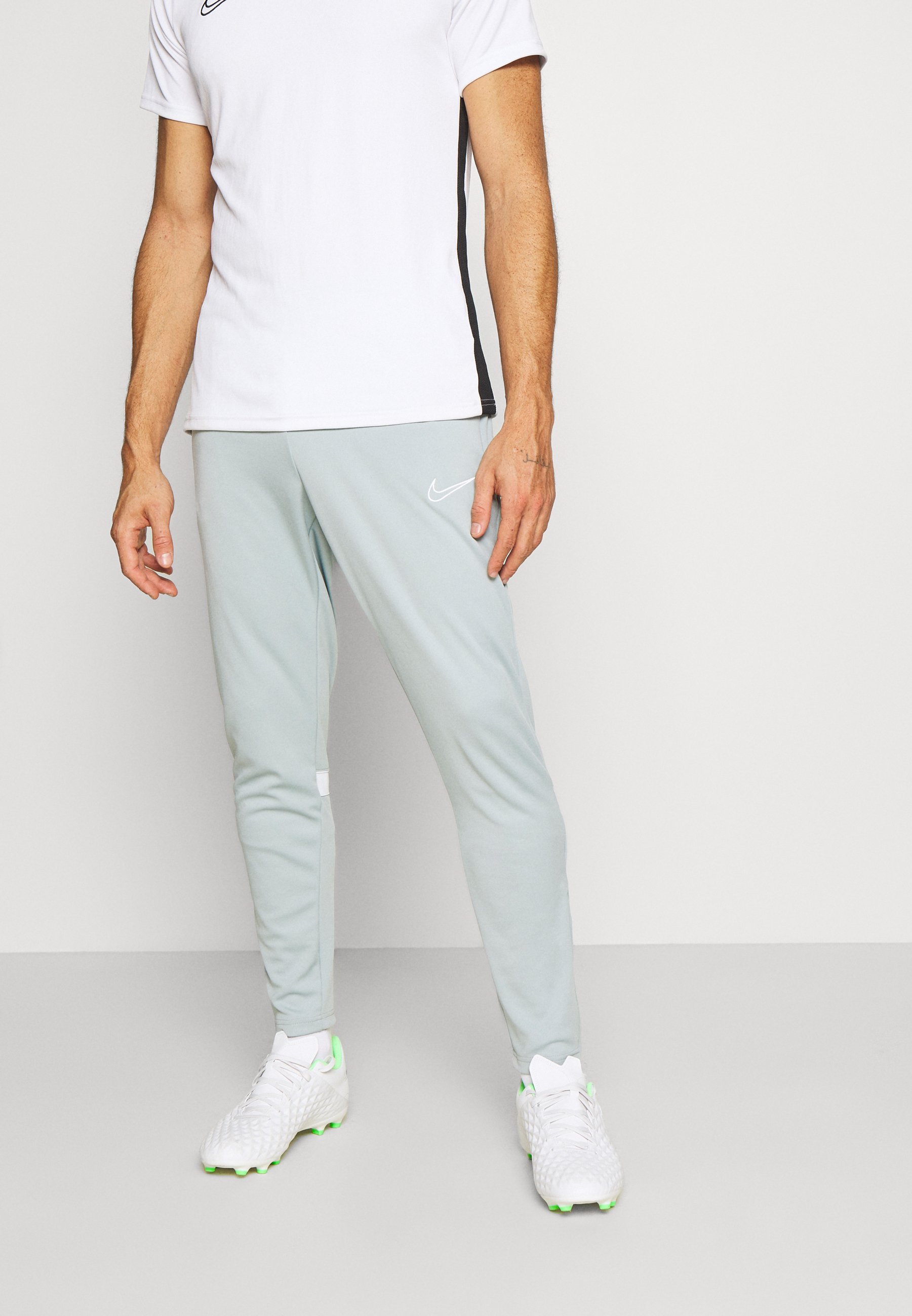 Nike Performance ACADEMY PANT - Trainingsbroek - light pumice/white/ Lichtgrijs - Zalando.nl