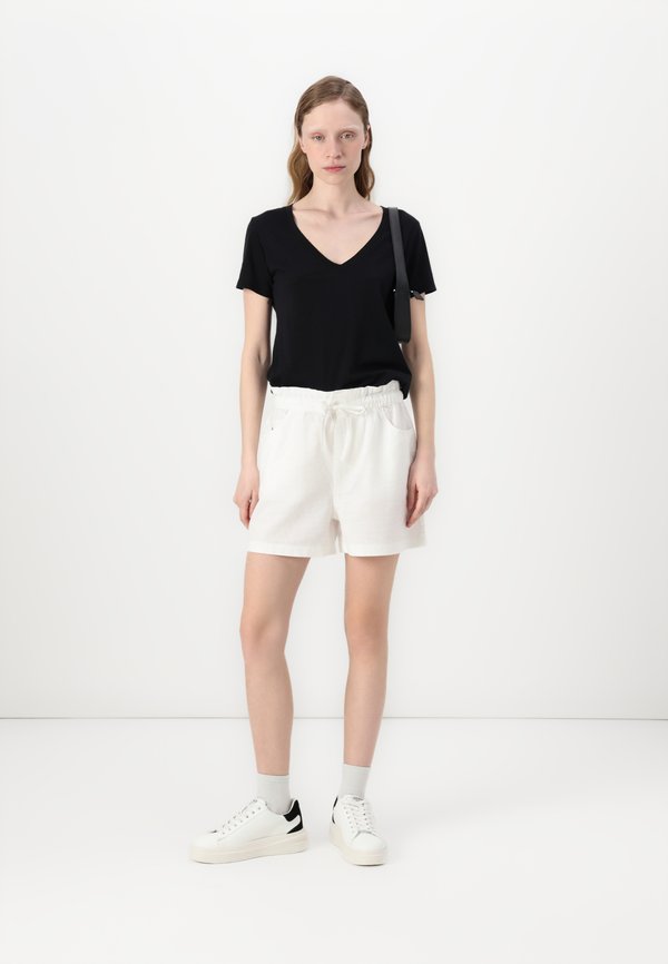 SUPIMA - Basic T-shirt - noir2