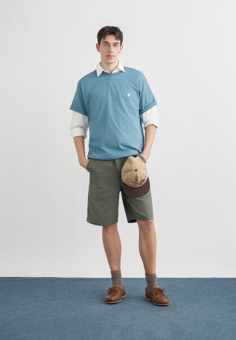 Carhartt WIP MADISON - Jednoduché tričko - blue