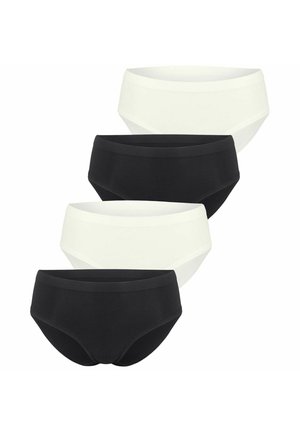 HIPSTER GO SENSE 4ER PACK - Slip - weiß/schwarz