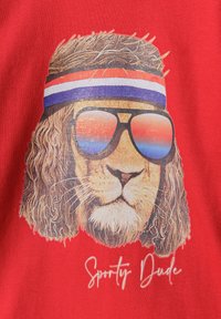 MINOTI 'SPORTY DUDE' LONG SLEEVED - T-shirt - bas - red