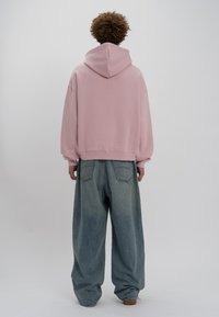 LOW LIGHTS STUDIOS® SHUTTER ZIPPER HOODIE - Felpa con zip - pink