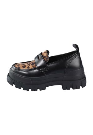 ASPHA LOAFER - Slip-ons - black brown