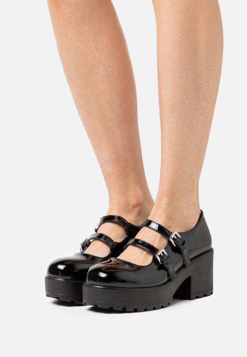 Koi Footwear MURA DOUBLE STRAP SHOES Classic heels black Zalando