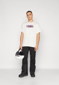 Burton BLOOM TEE UNISEX - Marškinėliai su spaudiniu - stout white