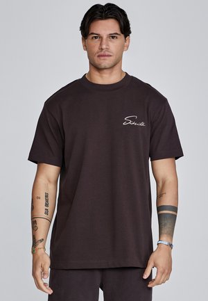 SIGNATURE - Basic T-shirt - brown