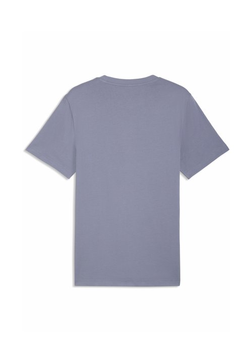 PUMA LOGO TEE - Basic T-shirt - gray sky — photo 5