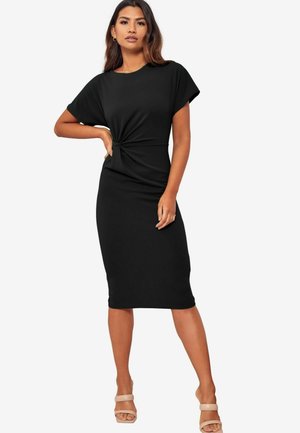 Lipsy TWIST SIDE CREW NECK - Kotelomekko - black