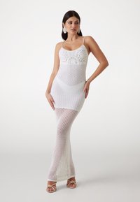 Guess - LANGES HÄKELKLEID - Day dress - weiß Thumbnail Image 1