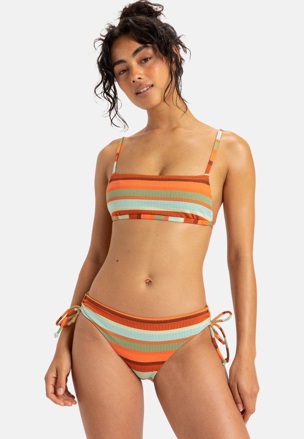 SUNSET STRIPE - MITTLEREN -ABDECKUNG  - Bikini bottoms - orange