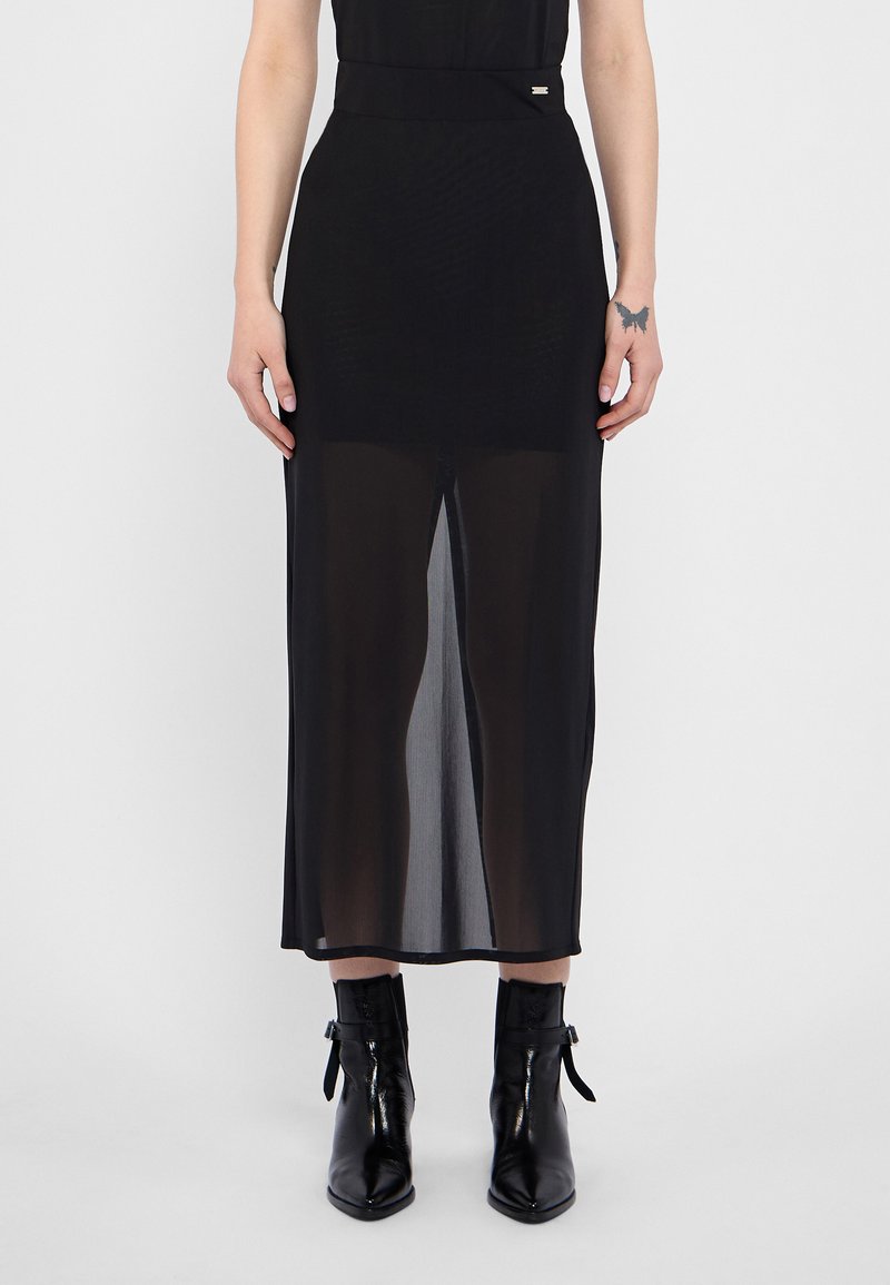 Won Hundred - ROSALEE - Jupe longue - black, Agrandir