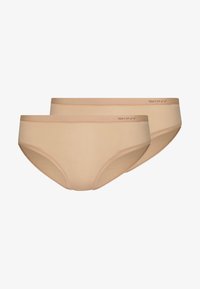 Skiny Damen Rio Slip 2er Pack Advantage Micro Culotte brésilienne, Beige, 38 (Lot de 2) Femme Skiny Damen Rio Slip 2er Pack Advantage Micro Culotte brésilienne, Beige, 38 (Lot de 2) Femme