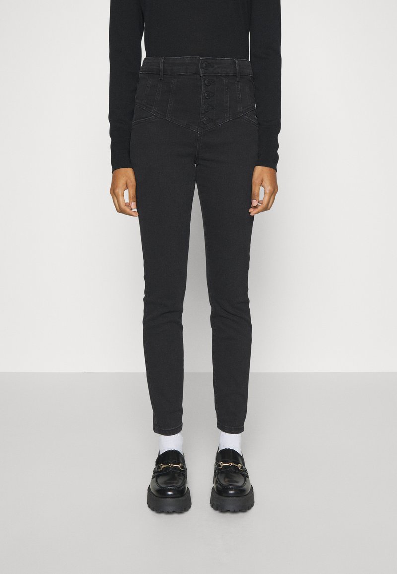 Vero Moda Petite VMSOPHIA - Jeans Skinny Fit - black denim