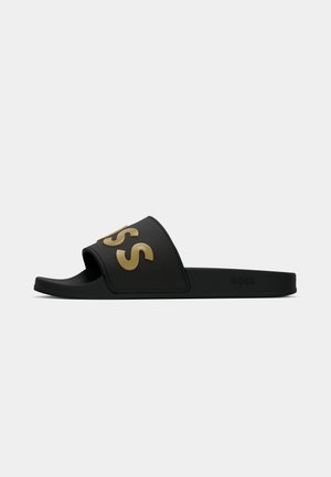 BOSS KIRK UNISEX - Mules - black