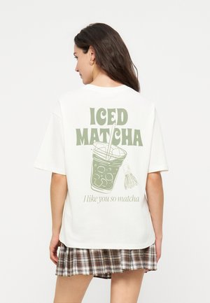 Even&Odd, T-Shirt print - off white