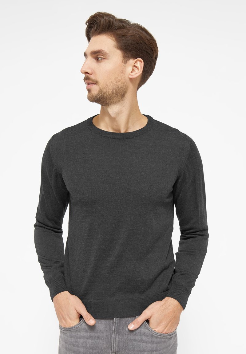 Belika BOLOGNA - Jumper - dark charcoal melange