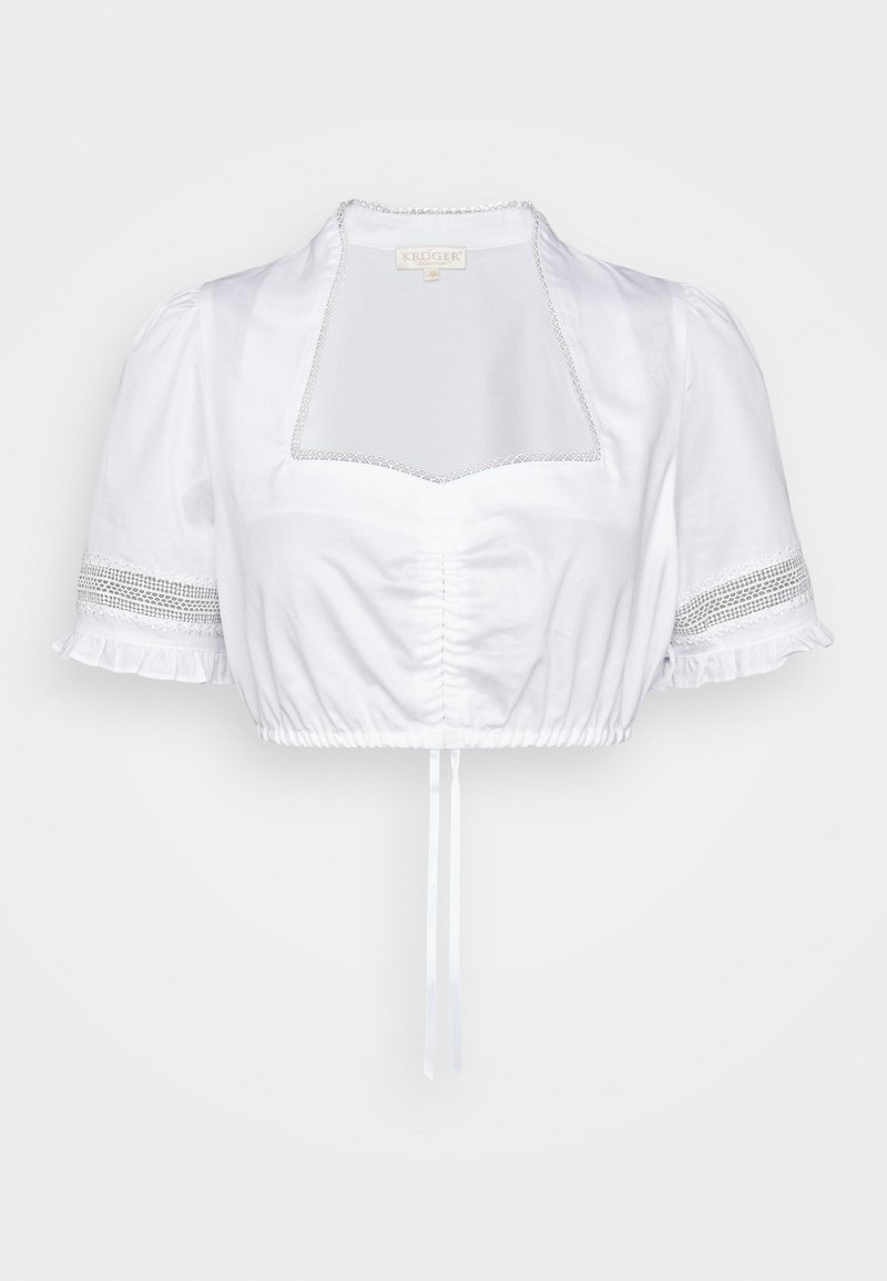 Krüger Dirndl Blouse wit Krüger Dirndl Blouse wit