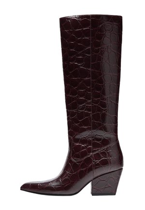 Korolliset saappaat - dark red