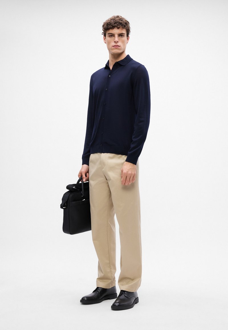 BOSS HELBERT Strickjacke dark blue/dunkelblau Zalando - Main Image