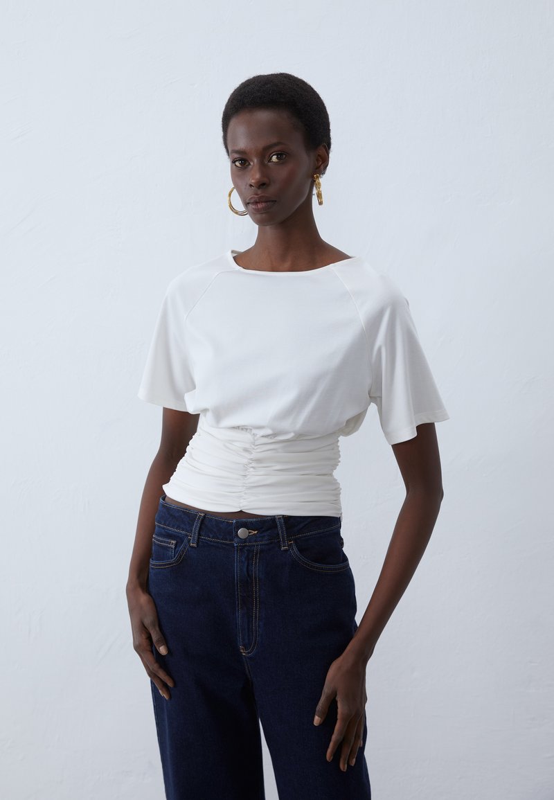 Anna Field - Basic T-shirt - off-white, Enlarge