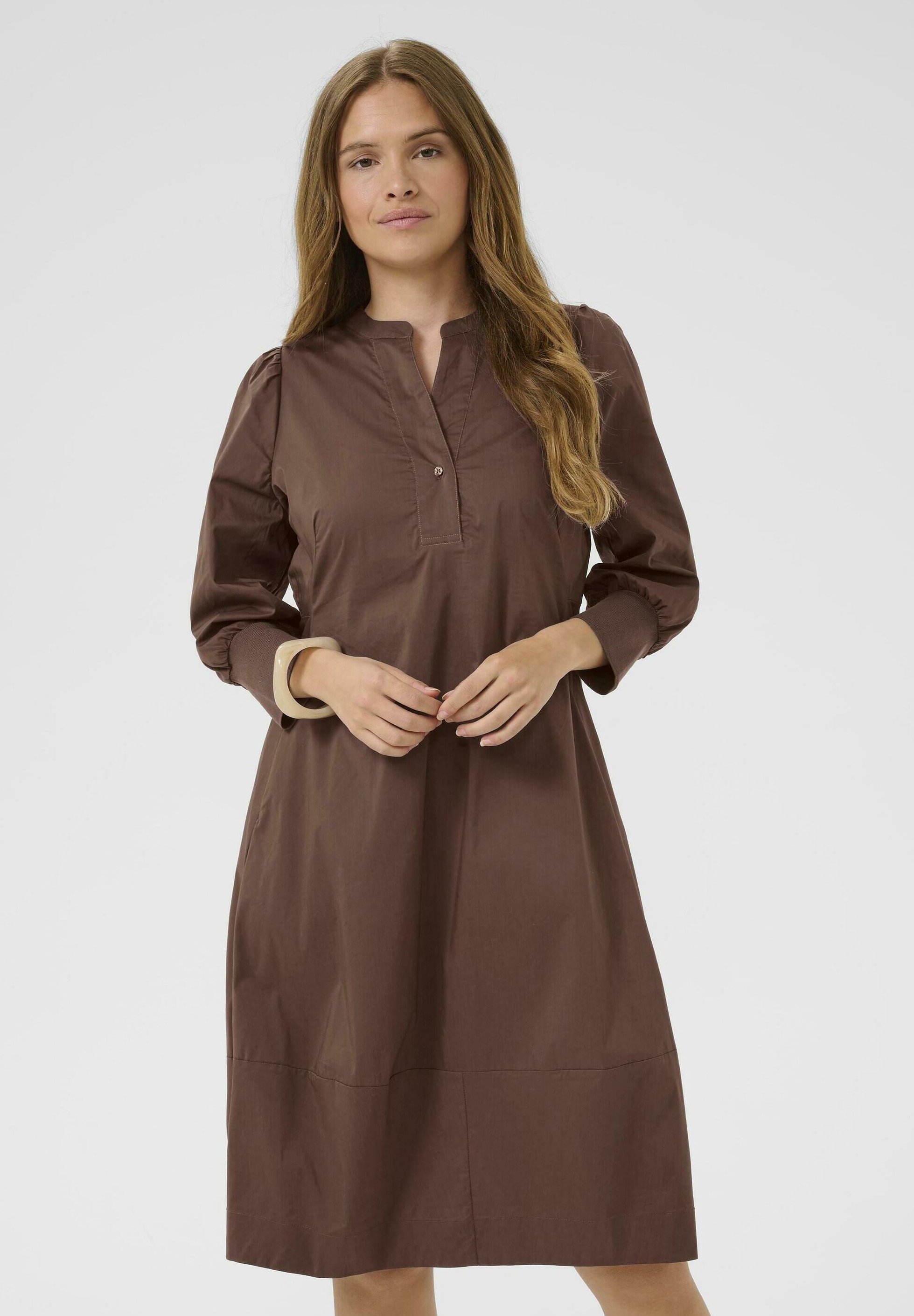 shape brown leopard print slinky cowl neck maxi dress T-Shirt Dress – Tibi Official main image 0