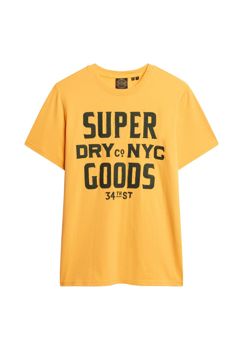 Superdry & Co T-shirt print geel Superdry & Co T-shirt print geel