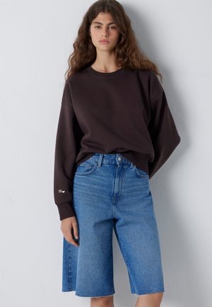 Mavi, MAVI LOGO SWEATSHIRTS CREW NECK SWEATSHIRT - Sweatshirt - coffee bean